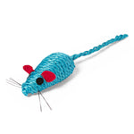 Sisal Mouse with Rattle for Cats – Textured Interactive Toy