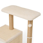 Coco Haven Cat Tower – Natural Multi-Level Scratching & Relaxing Centre